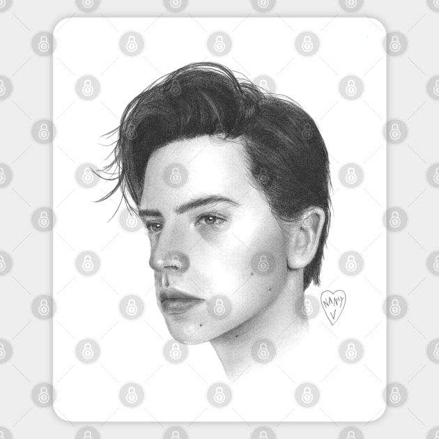 Cole Sprouse Sticker by thelamehuman